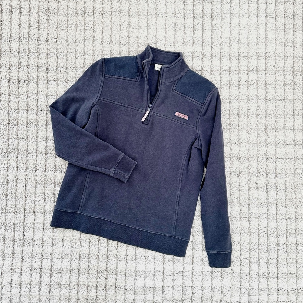 Vineyard Vines Navy Quarter Zip